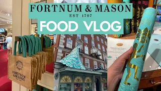 FORTNUM AND MASON FOOD VLOG | LONDON DEPARTMENT STORE | ROYAL FAMILY SHOP HERE | JOS ATKIN