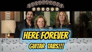 HERE FOREVER / Revolution Saints / Doug Aldrich  Guitar Cover with TABs