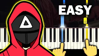 SQUID GAME - Soldiers Theme - VERY EASY Piano tutorial