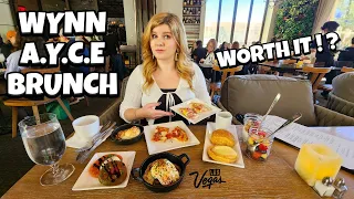 I Tried the $54 Butler-Style All You Can Eat Brunch at WYNN Las Vegas!