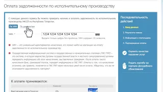 Как погасить задолженность по исполнительному производству через портал Госуслуг Татарстана?