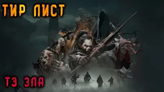 LOTR RISE TO WAR: ТИР ЛИСТ Т3 ЗЛА УНИКАЛЬНЫЕ СНАРЯЖЕНИЯ