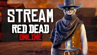 Chilling in Red Dead Online. Zero to Hero Pt.19 🐱 Stream