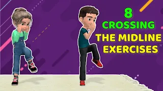 8 CROSSING THE MIDLINE EXERCISES FOR KIDS