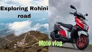 Exploring Rohini road ,kursong ll Siliguri to Kurseong via Rohini road ll motovlog with Ntorq