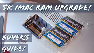 HOW TO UPGRADE RAM in the 2019 5K iMac and SAVE BIG $! | BUYER'S GUIDE