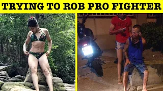Top 10 Morons That Tried To Rob Professional Fighters