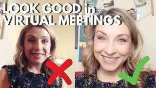 How to LOOK GOOD on Video Meetings & Interviews | Zoom Skype Facetime