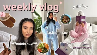 days in my life & *reading vlog* I meine Schminkroutine, fashion haul, ich lese twisted dreams