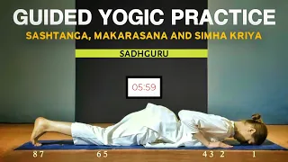 Guided yogic practices by sadhguru to boost immunity for Covid 19 (follow along)