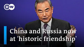 China FM Wang Yi accuses US of 'suppression', praises relationship with Russia | DW News