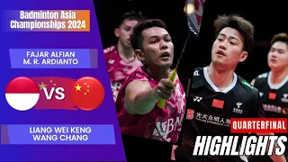 Alfian/Ardianto (INA) vs Liang/Wang (CHN) - QF | Badminton Asia Championships 2024