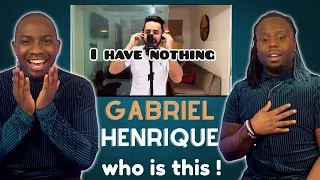 First Reaction Ever to Gabriel Henrique - I Have Nothing (Whitney Houston) Cover