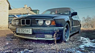 Легенда 90х оживает через много лет - BMW E34 520i за 1200$