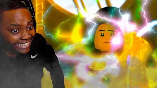 LLYOYD BECOMES THE GREEN NINJA!!!! *FIRST TIME WATCHING* LEGO NINJAGO SEASON 1 EP 10 REACTION