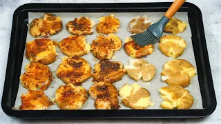 Grandma taught me how to cook unrealistically delicious potatoes in the oven for dinner!