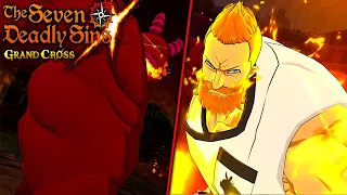 CONSISTENT 3 TURN CLEAR ON HELL DIFFICULTY RED DEMON!!! | Seven Deadly Sins: Grand Cross