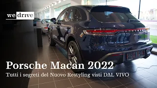 Porsche Macan 2022 | Tutti i segreti del Nuovo Restyling visti DAL VIVO