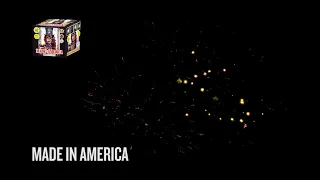 Made in America 500g Firework from World Class - 12 Shots - 3D Label, Peony & Glitter Effects