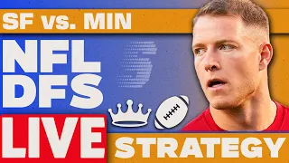 49ers-Vikings Showdown Strategy MNF Week 7 Picks | NFL DFS Strategy