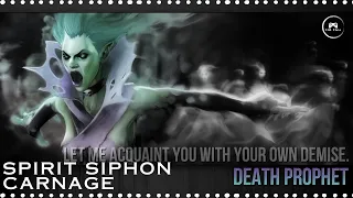 Spirit Siphon Carnage - Dota 2 Turbo Death Prophet's Relentless Spiritual Control!