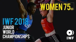 Women's 75kg A | IWF Junior World Championships 2018