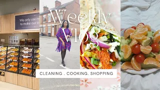 WEEKL VLOG + SHOPPING + CLEANING + COOKING //MANY MORE #vlog #ukliving