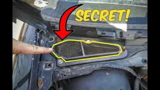 Yet ANOTHER Hidden SECRET! That Can be Found in Your Crown Victoria/ Grand marquis Cabin Air Filter