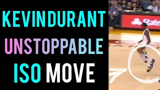 KEVIN DURANT ISOLATION MOVE BREAKDOWN | BASKETBALL MOVES TO GET PAST DEFENDERS