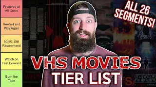 V/H/S Movies Tier List | All 26 Segments | Tier List Ranking