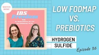 Low FODMAP vs Prebiotics for Hydrogen Sulfide SIBO from IBS Freedom Podcast