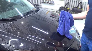 Как правильно вытирать авто после мойки!