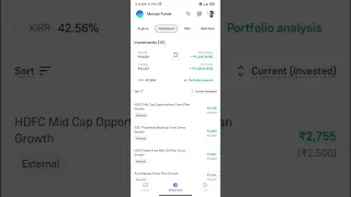 11 April 2024 Mutual Funds Portfolio Review ✅#shortvideo #trendingshorts #mutualfunds#sharemarket