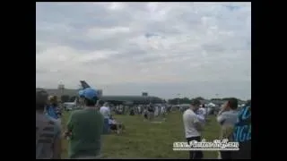 USAF F-4 Phantom II Demo - Entire Performance  - Scott AFB 2009