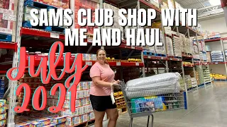 SAMS CLUB SHOP WITH ME AND HAUL | Back to school and more!!!