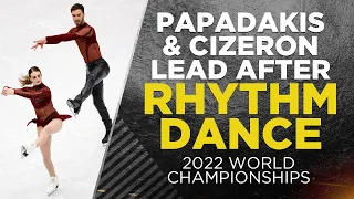 Gabriella Papadakis & Guillaume Cizeron set world record rhythm dance score at worlds | CBC Sports