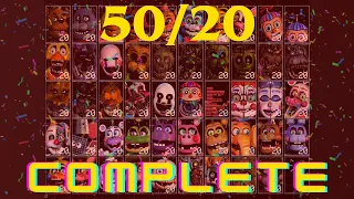 Ultimate Custom Night || 50/20 Maxmode