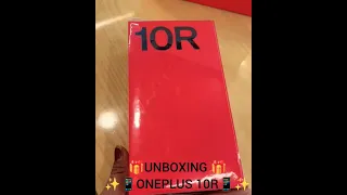 UNBOXING ONEPLUS 10R🎁📱✅✨#oneplus#unboxing #shorts