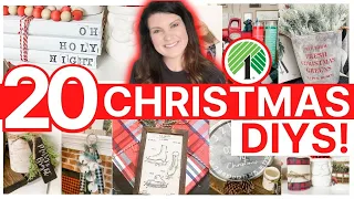 20 AMAZING High-End Dollar Tree Christmas DIYs for 2023 | $1 Christmas Hacks that look EXPENSIVE 😍🙌