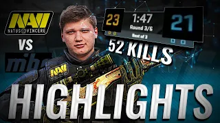 NaVi vs MIBR - ESL Pro League HIGHLIGHTS! (BEST GAME OF THE TOURNAMENT?)