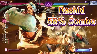 Rashid Modern Control Combo Street Fighter 6