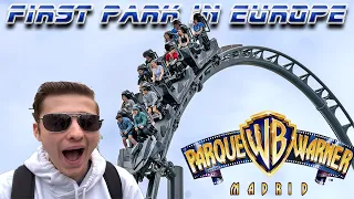 FIRST PARK IN EUROPE | Parque Warner Madrid Vlog