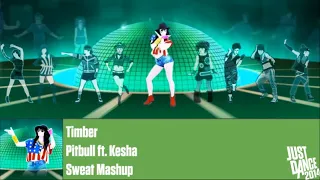 Just Dance 2014 DLC Fanmade Sweat Mashup: Timber - Pitbull ft. Kesha