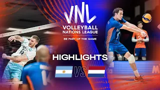 🇦🇷 ARG vs. 🇳🇱 NED - Highlights Week 1 | Men's VNL 2023
