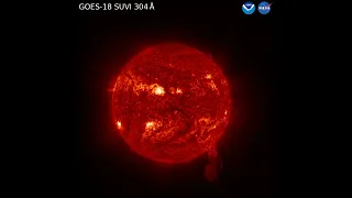 GOES-18 Captures a Coronal Mass Ejection from the Sun