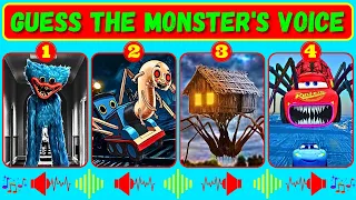 Guess Monster Voice Huggy Wuggy, Spider Thomas, Spider House Head, McQueen Eater Coffin Dance