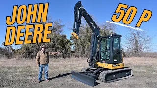 John Deere 50 P Mini Excavator | Walk Around Wednesday