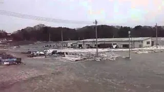 Tsunami in Rikuzentakata, Iwate Prefecture