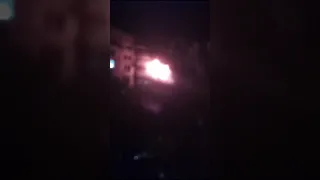 Пожар на Старицкого 15 Харьков