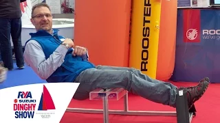 Top Hiking Tips with Steve Cockerill - Rooster Sailing - RYA Suzuki Dinghy Show 2017 - Sail Better
